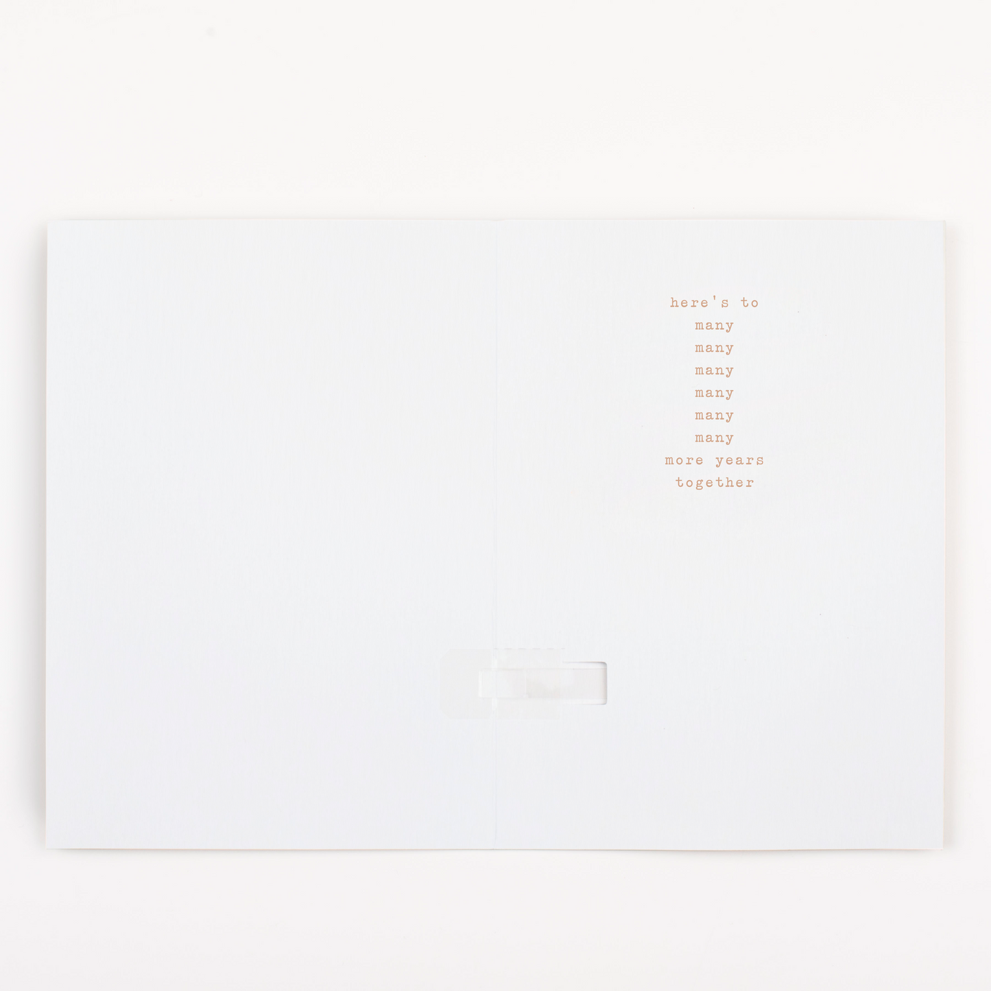 Endless Anniversary + Gift Note