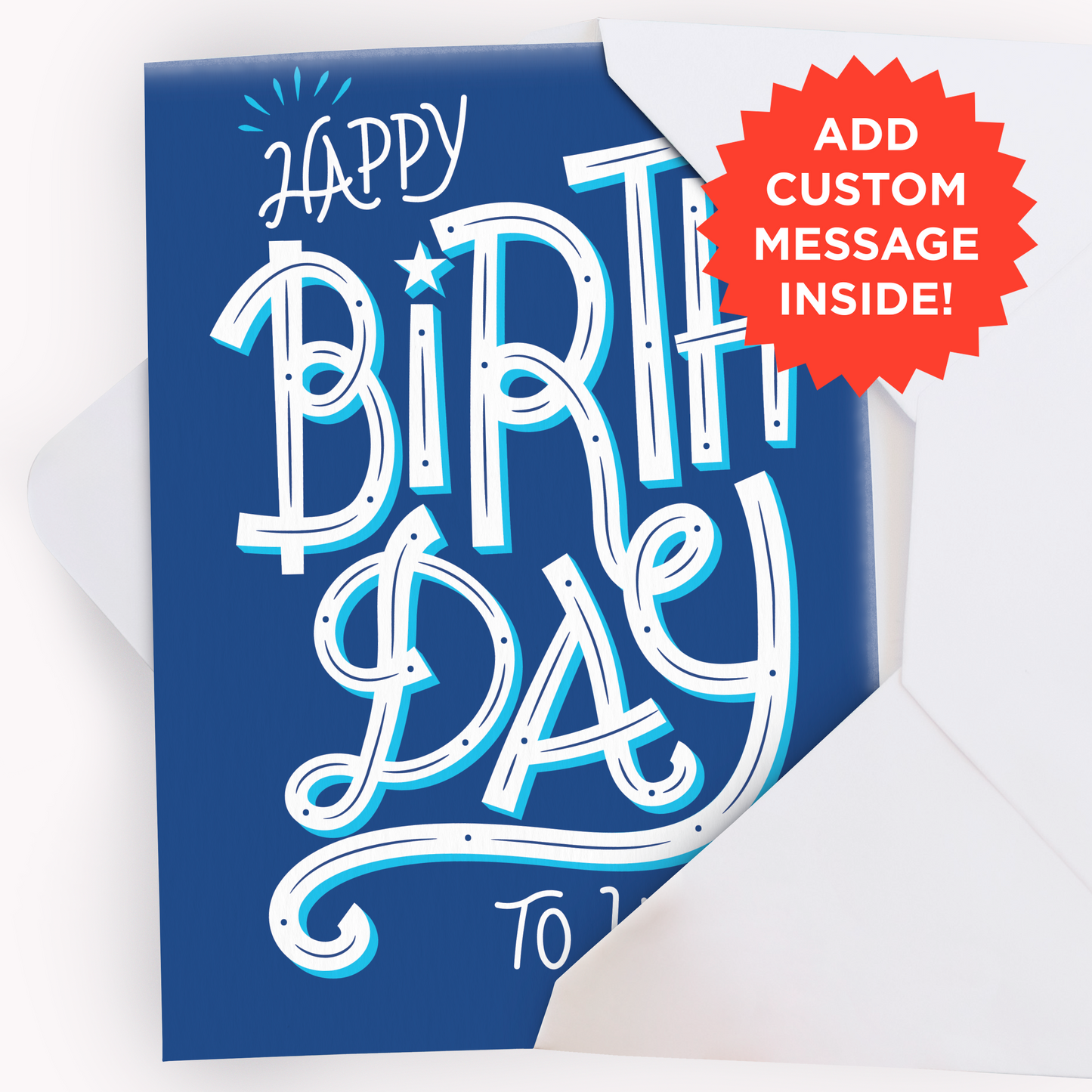 Endless No Glitter Birthday + Gift Note