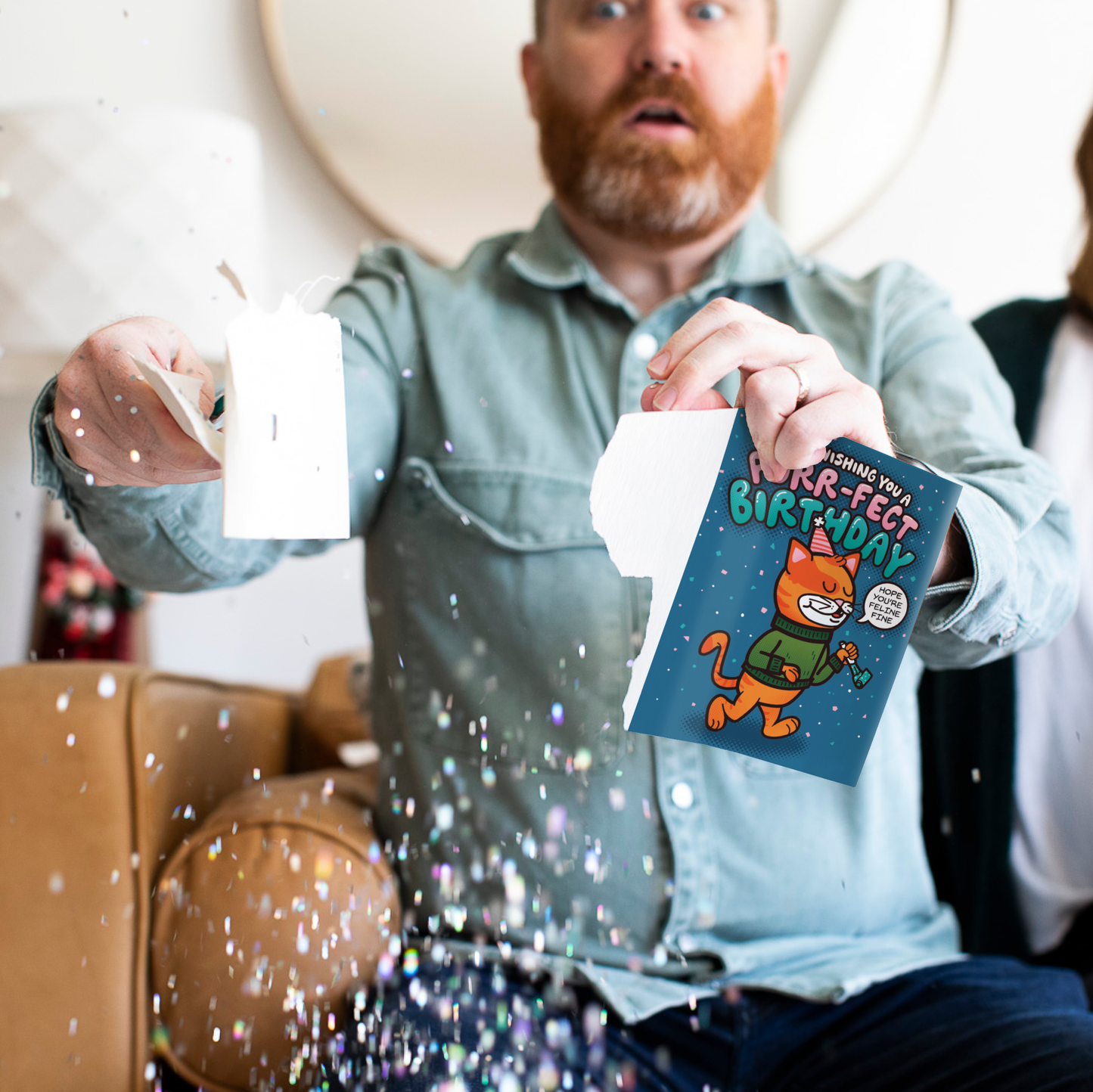 Endless Cool Cat Birthday Card - Gift Delivery