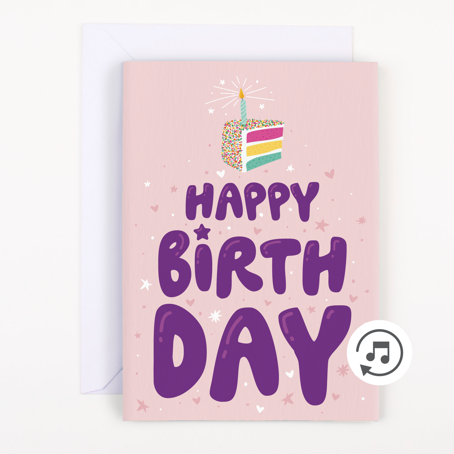 Endless Birthday Cake + Gift Note