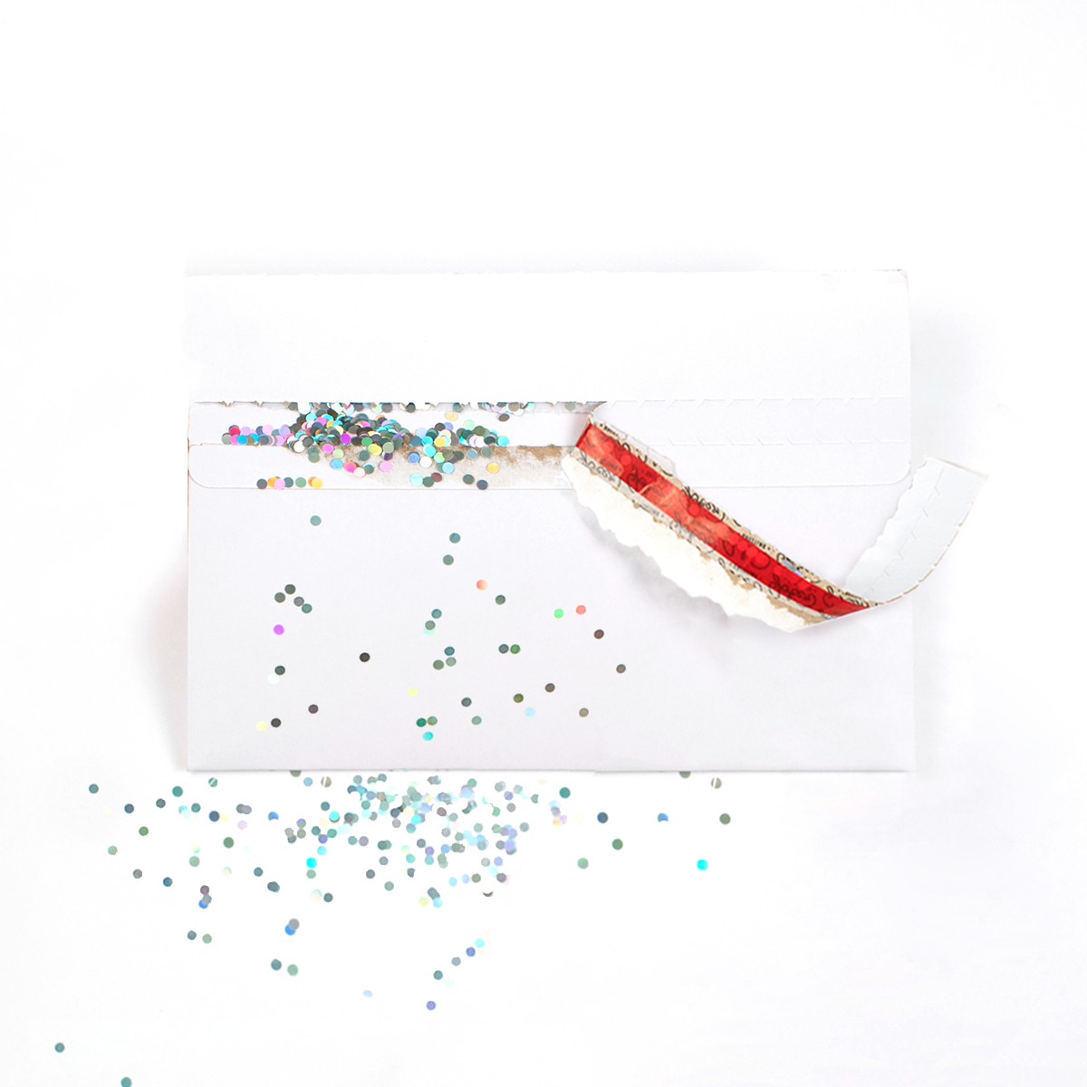 Glitter Trap Envelope