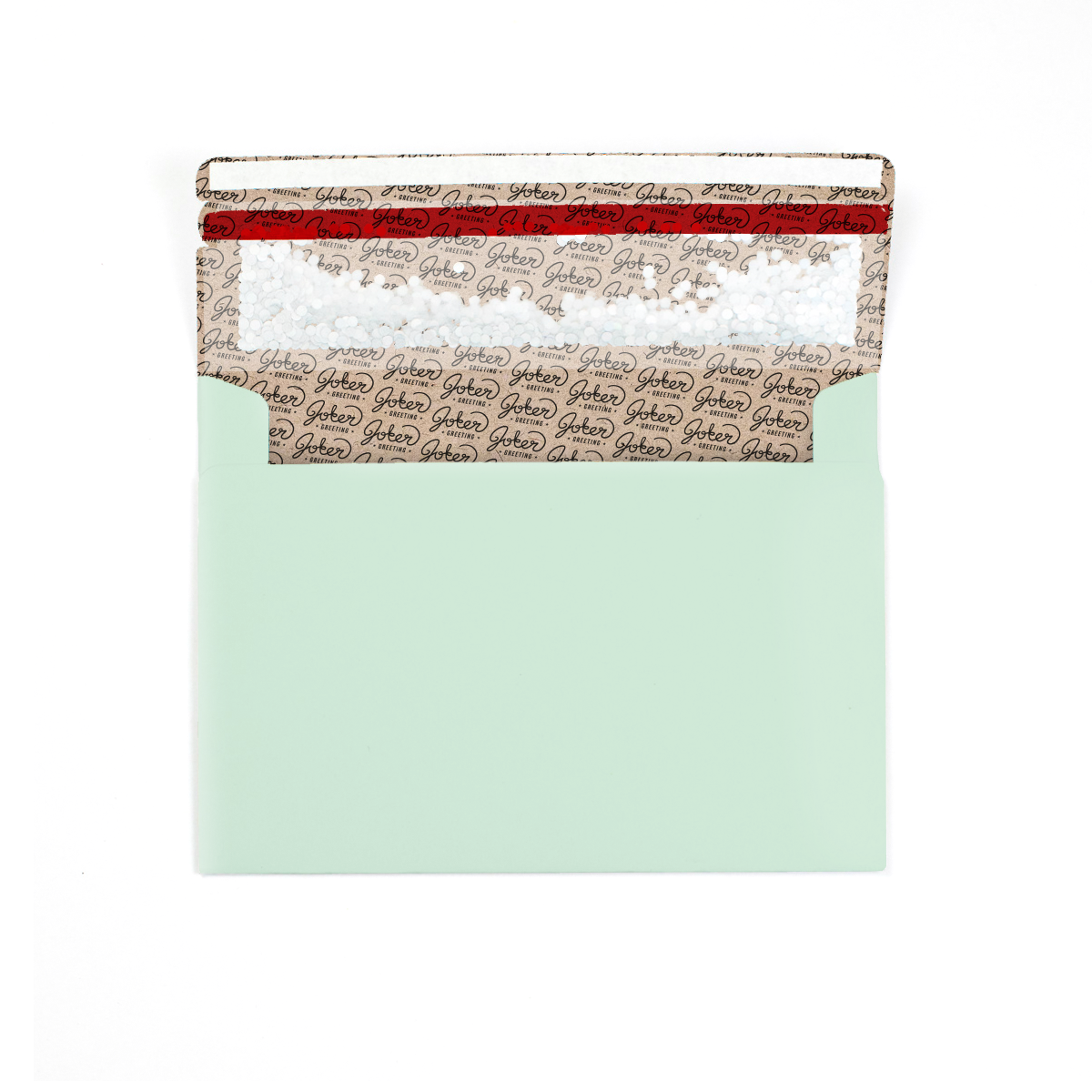Glitter Trap Mint Envelope - Gift Delivery