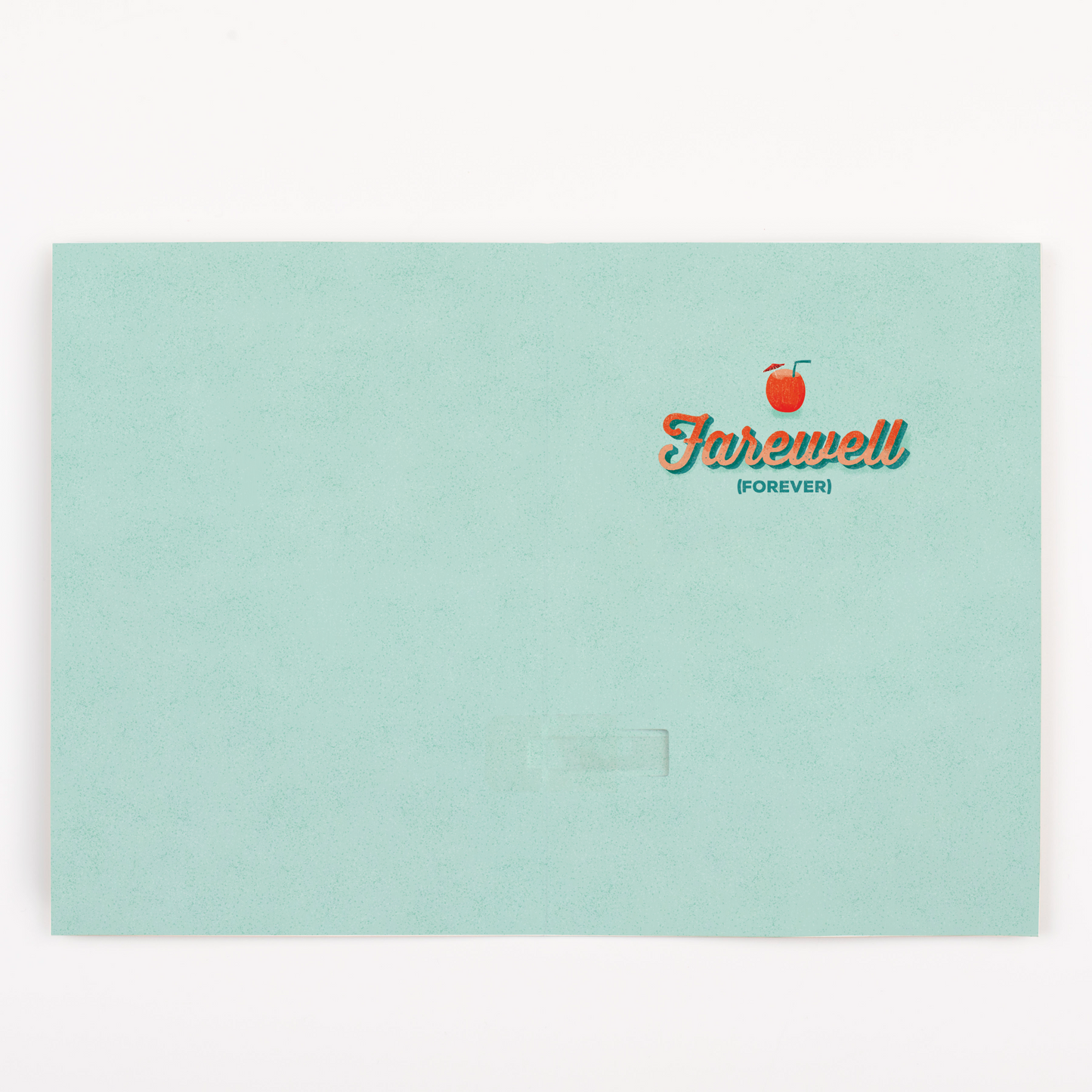 Endless Retirement Card + Gift Note