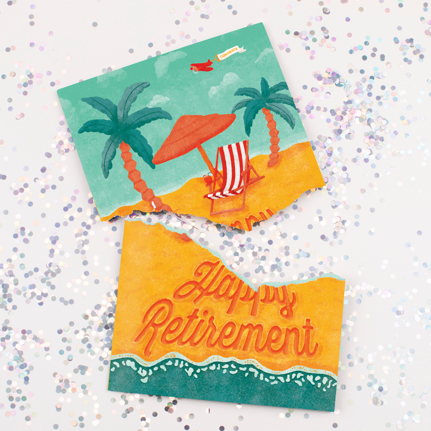 Endless Retirement Card + Gift Note