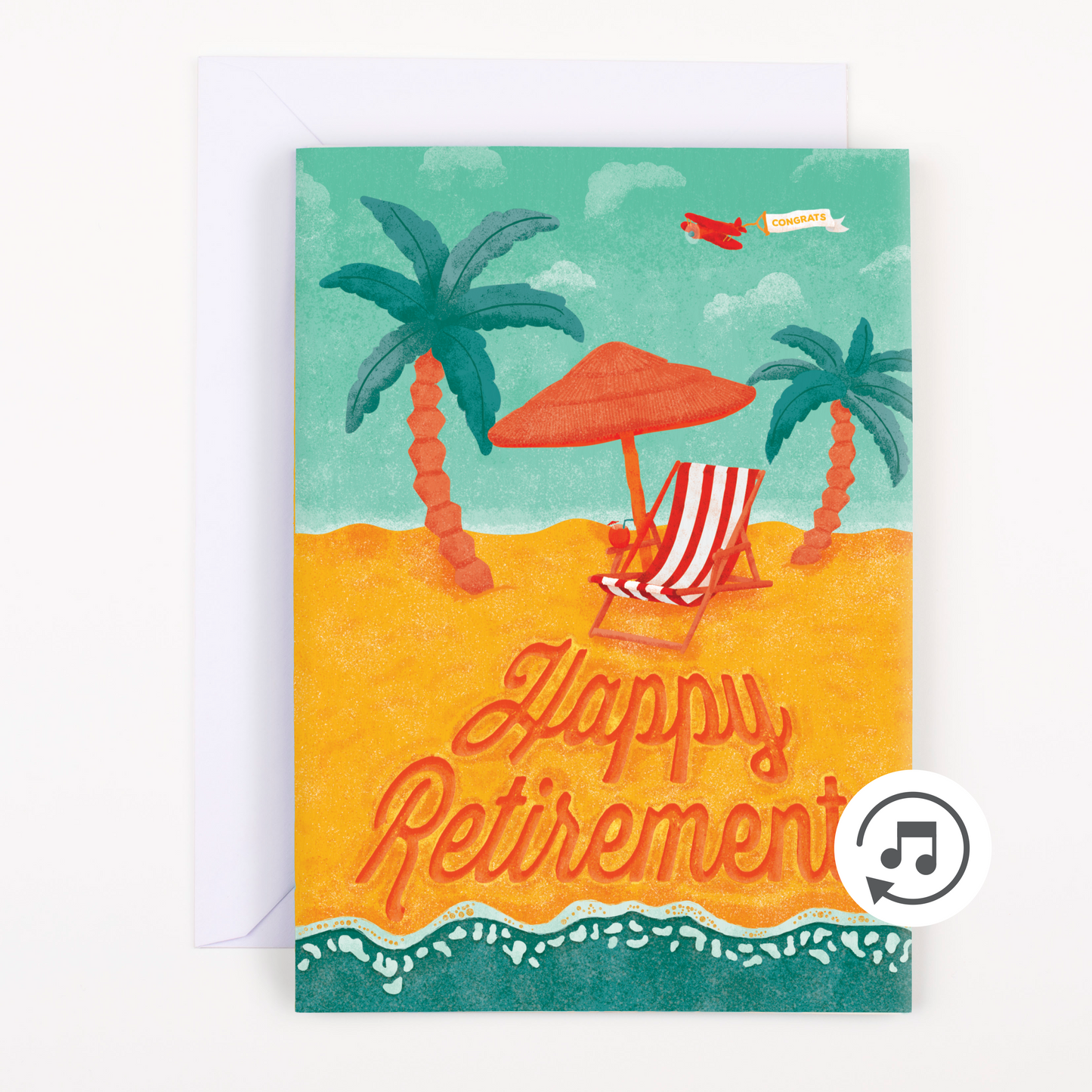 Endless Retirement Card + Gift Note