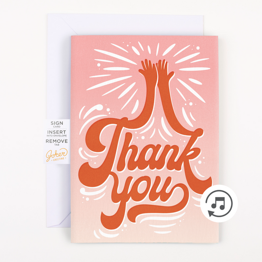 Endless High-Pitched Thank You + Custom Message