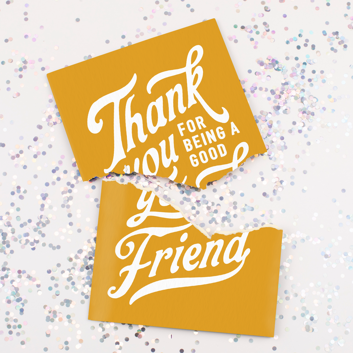 Endless Thank You For Being a Friend + Custom Message