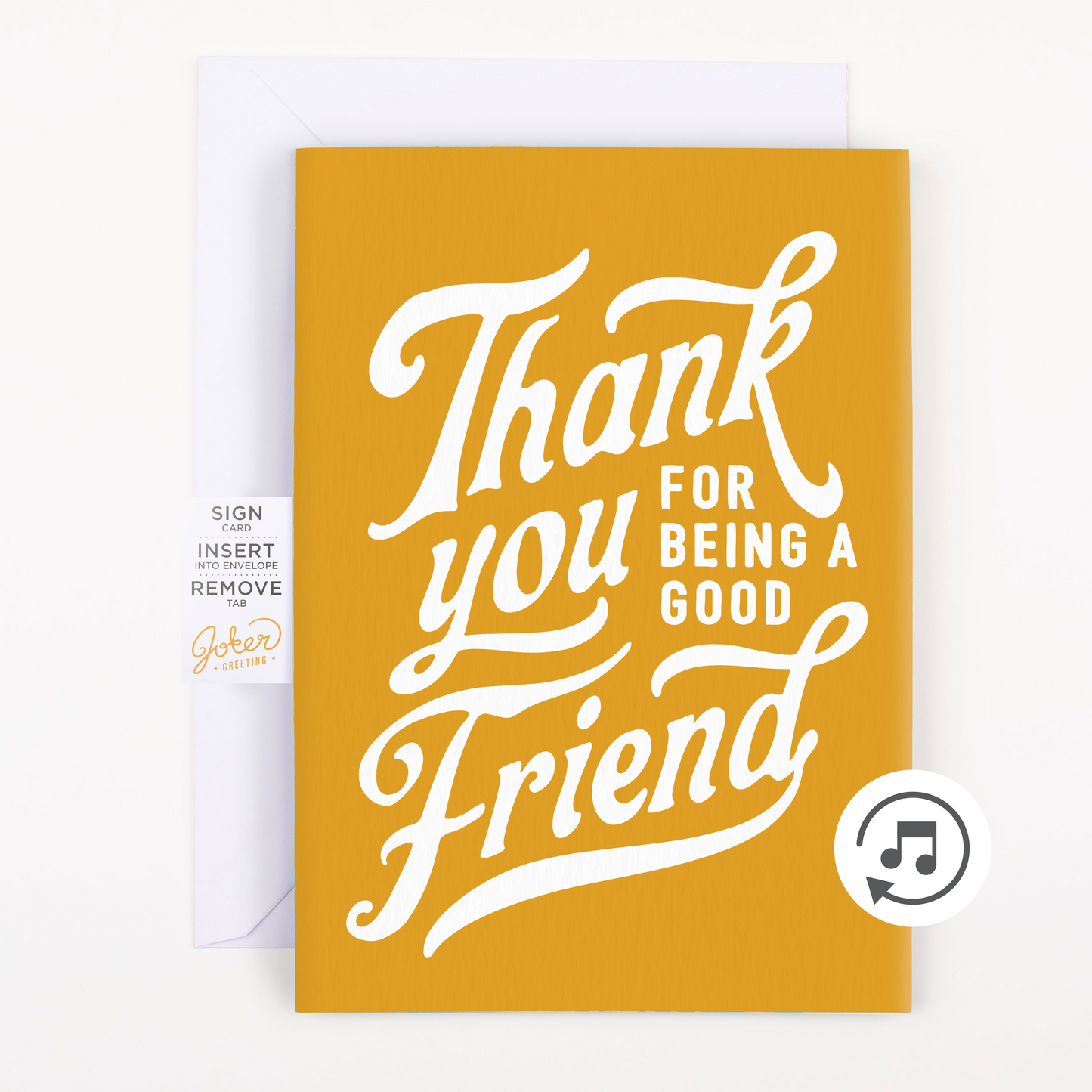 Endless Thank You For Being a Friend + Custom Message