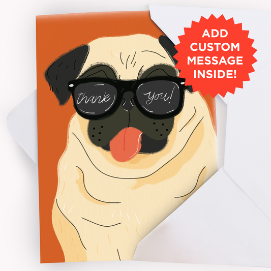 Endless Never Gonna Give You Up Thank You Card - Gift Delivery