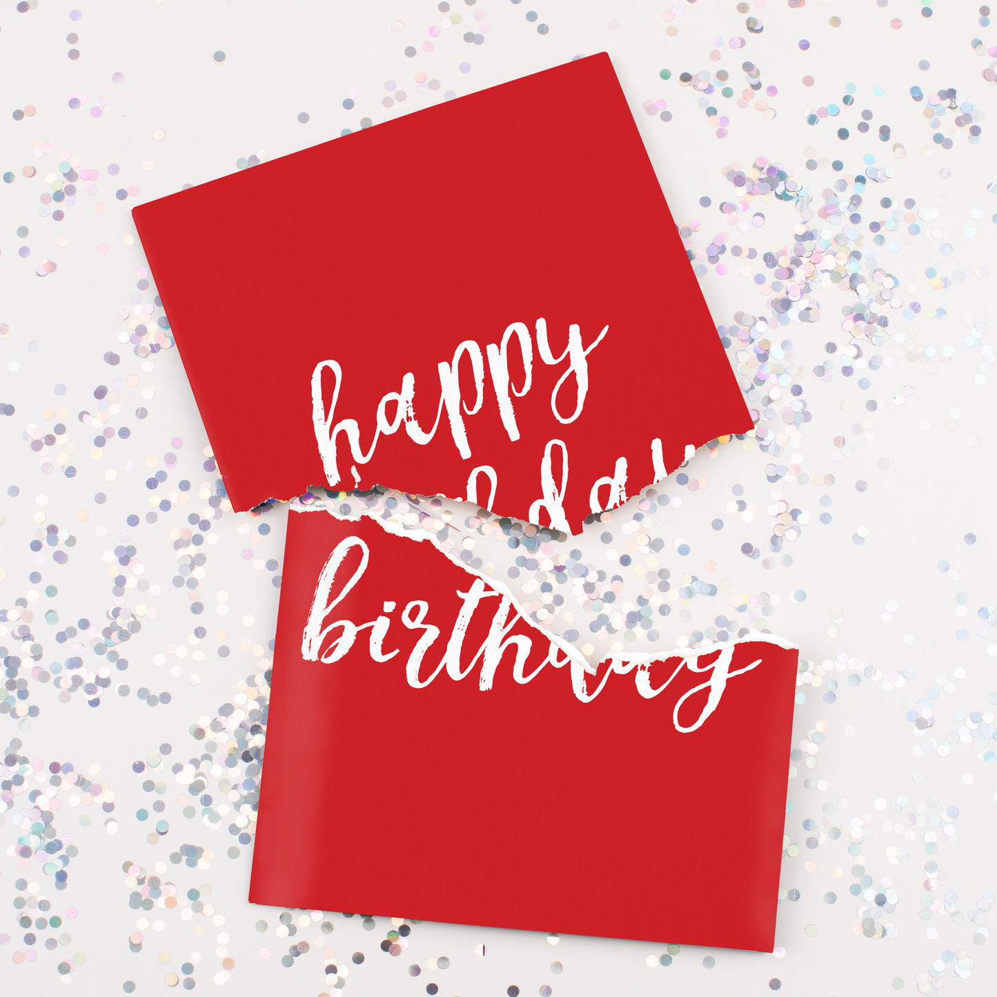 Endless Red Birthday Card - Gift Delivery