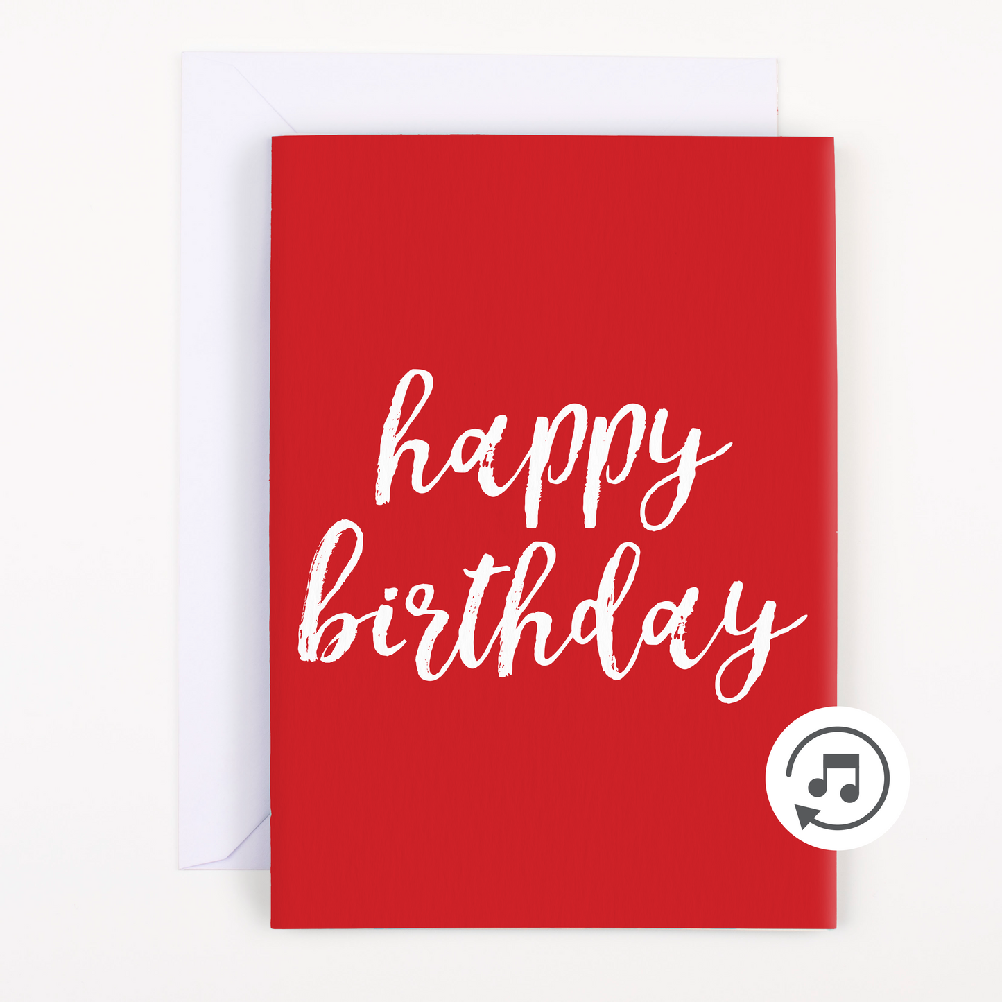 Endless Red Birthday Card - Gift Delivery
