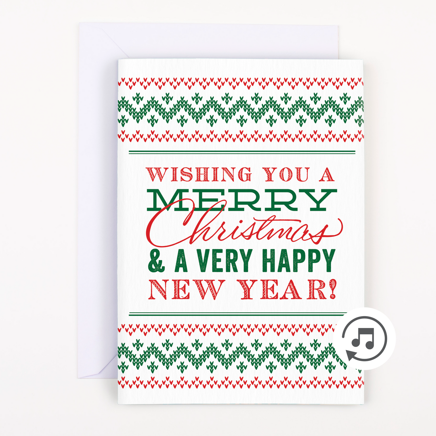 Endless Jingle Bells Christmas Card - Gift Delivery