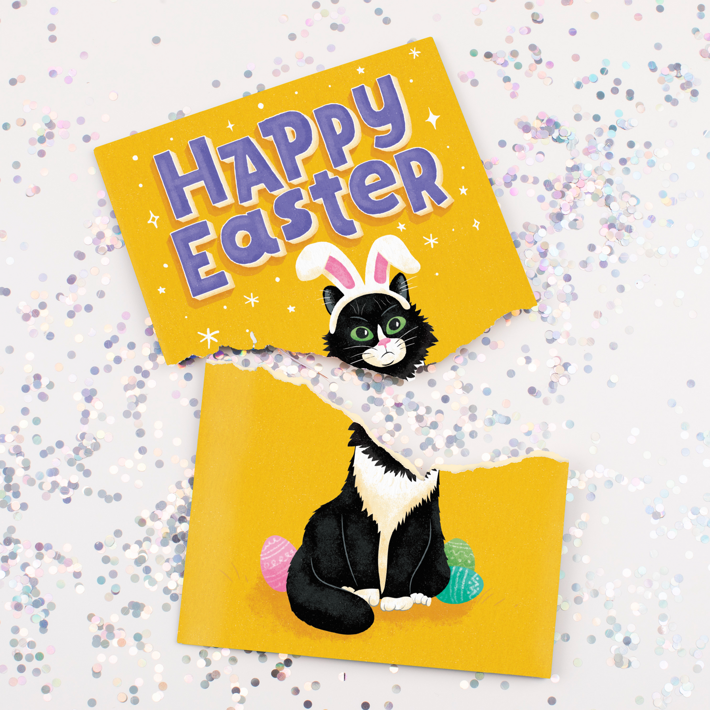 Endless Easter Card + Gift Note