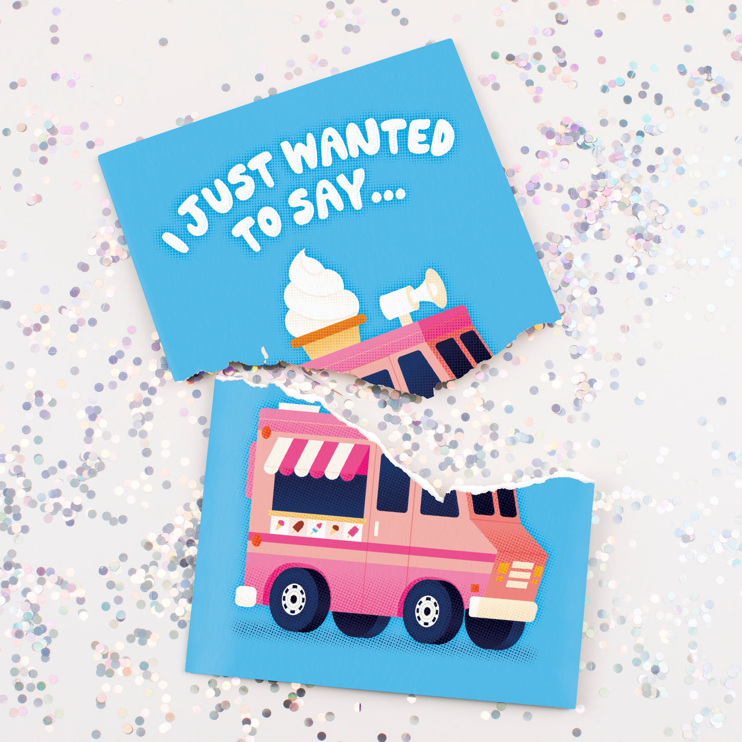 Endless Ice Cream Truck Thank You Card - Gift Delivery