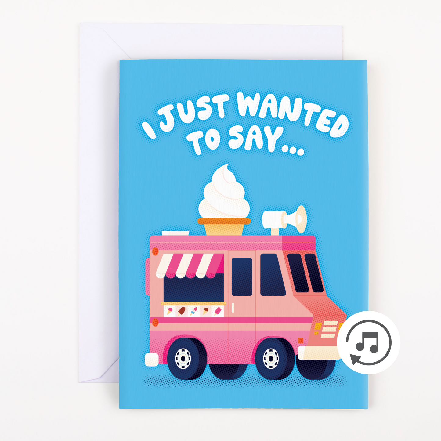 Endless Ice Cream Truck Thank You Card - Gift Delivery