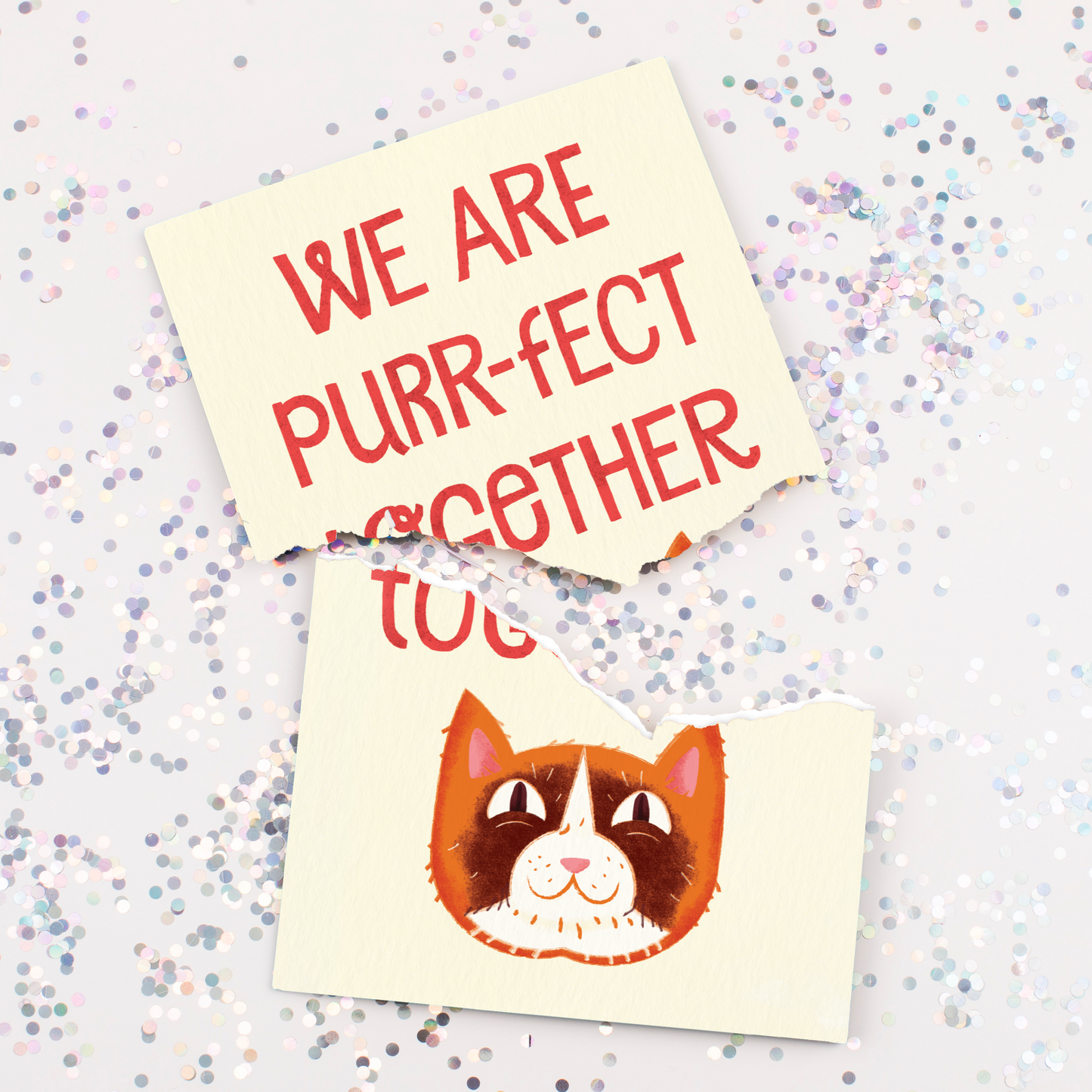 Endless Meowy Valentines Day Card - Gift Delivery