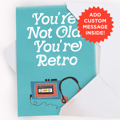 Endless Retro Birthday Card - Gift Delivery
