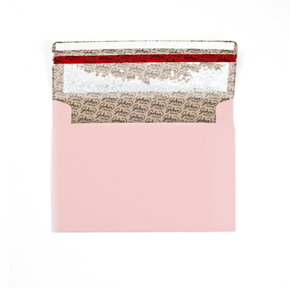 Glitter Trap Blush Envelope