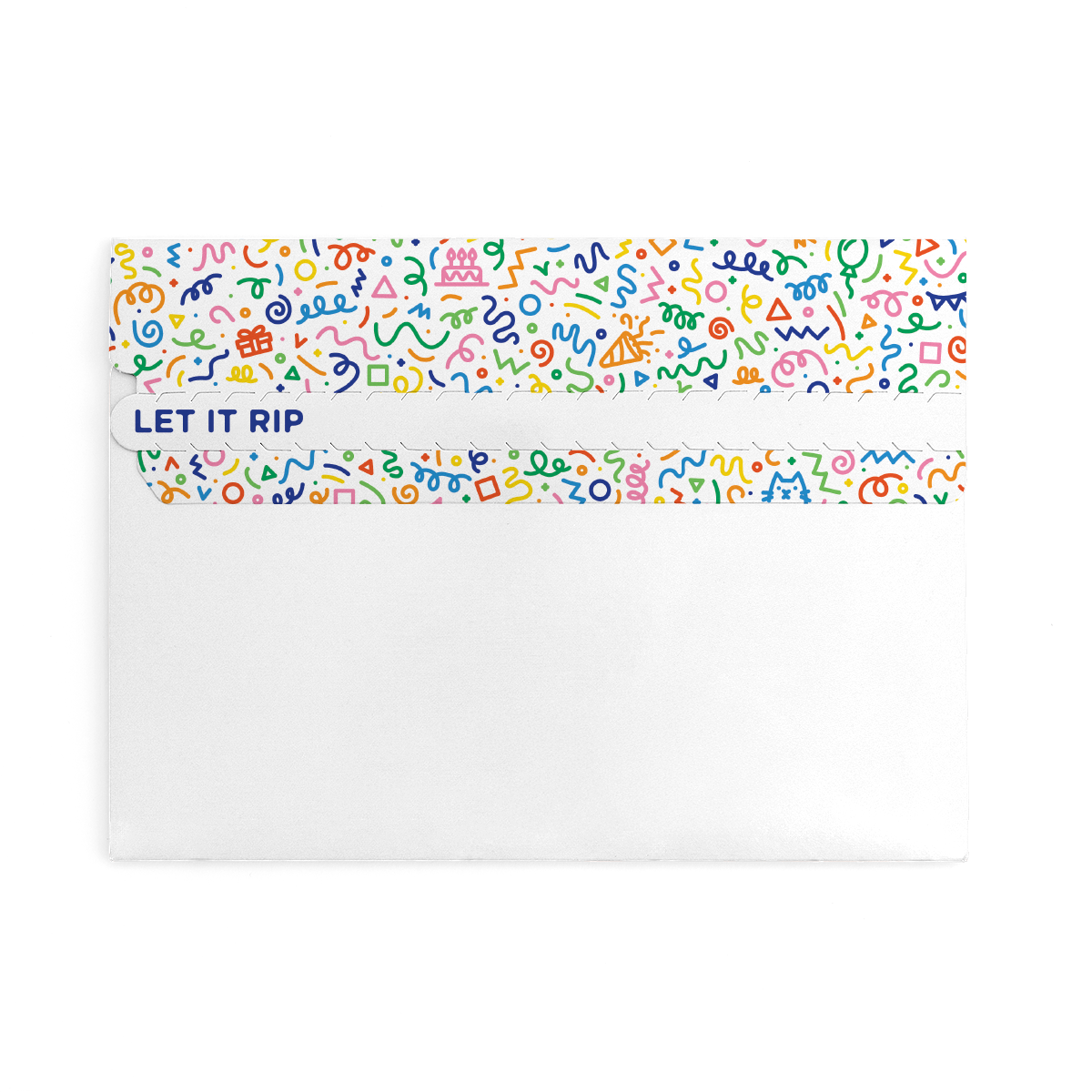 Endless Musical Birthday Glitter Trap Envelope - Gift Delivery