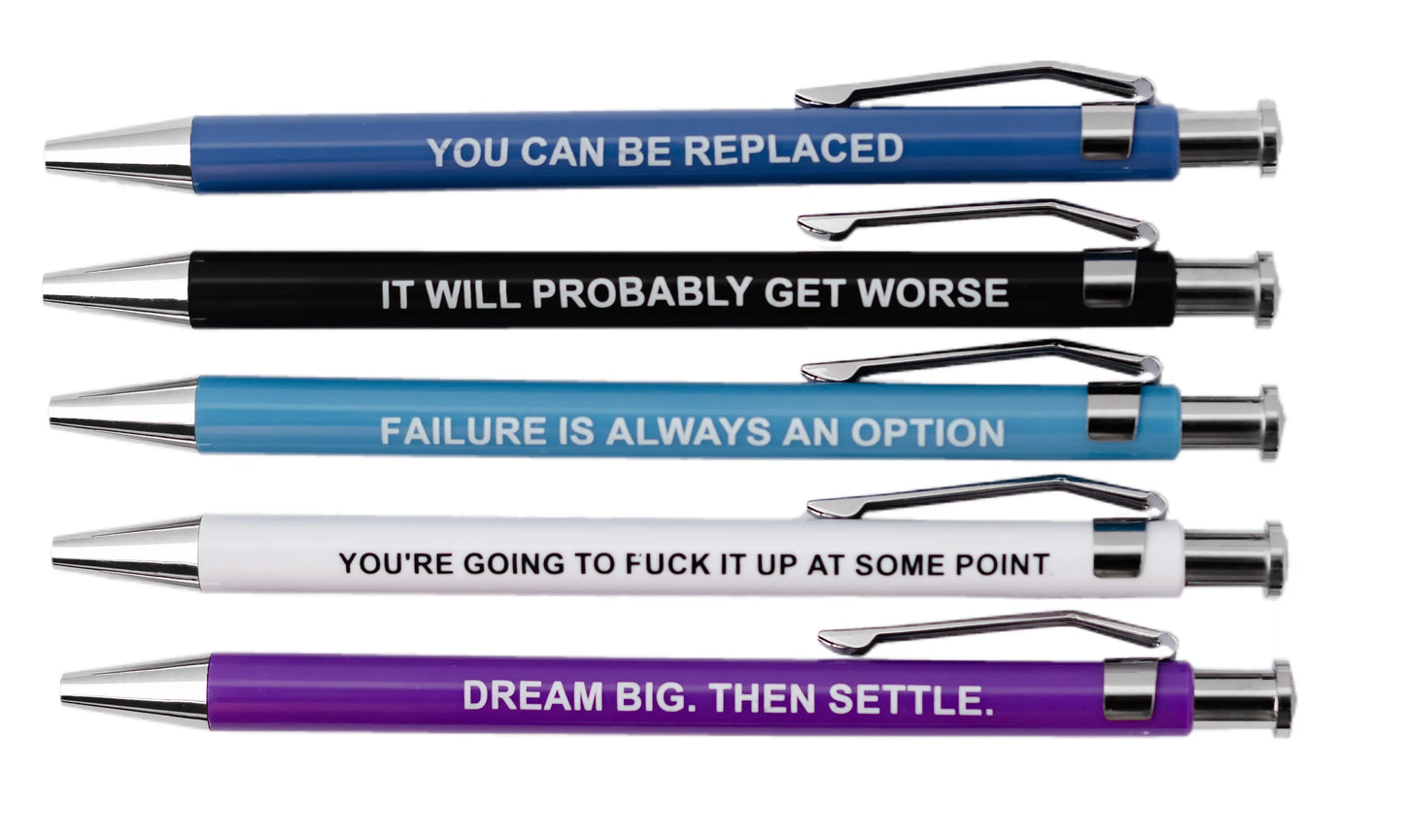 Demotivational Pens
