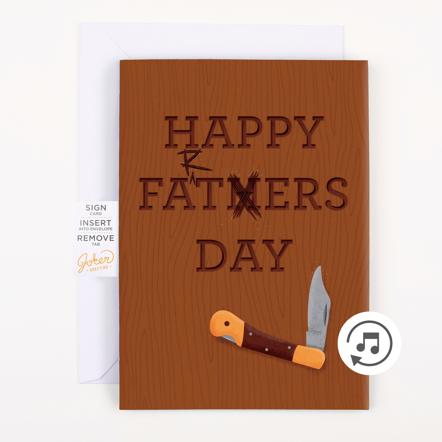 Endless Farting Father's Day +  Gift Note