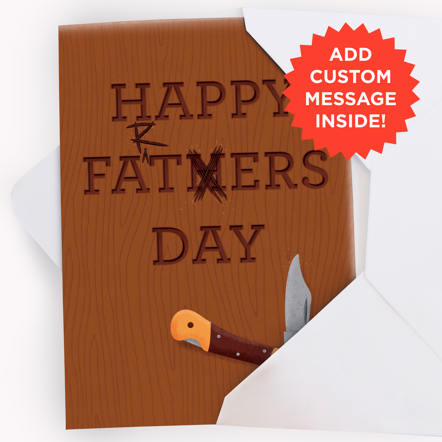 Endless Farting Father's Day +  Gift Note