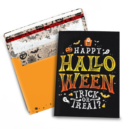 Halloween Bundle - Trick or Treat Card - Gift Delivery