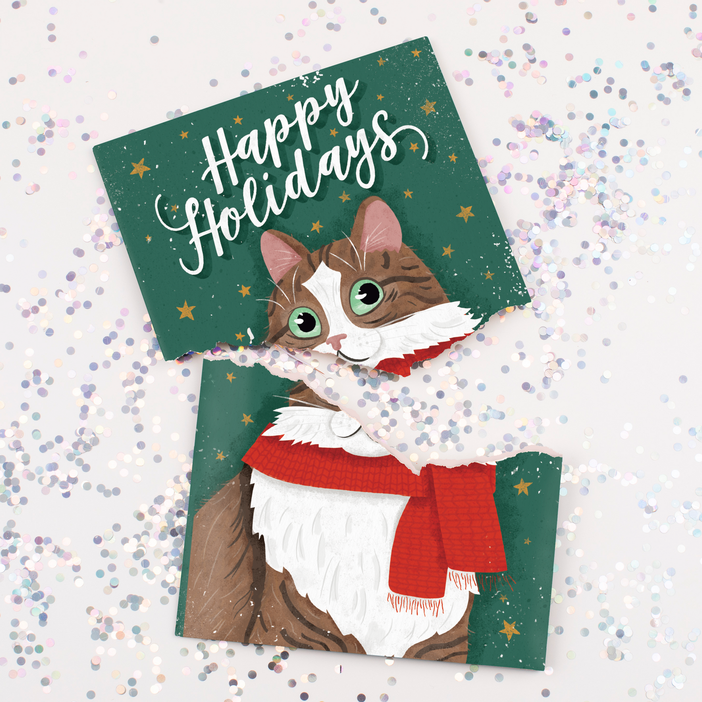 Endless Happy Holiday + Custom Message