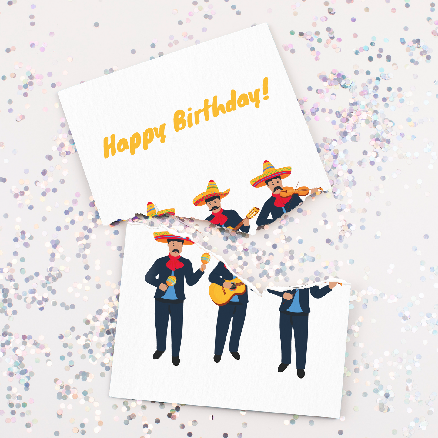 Endless Mariachi Birthday + Custom Message