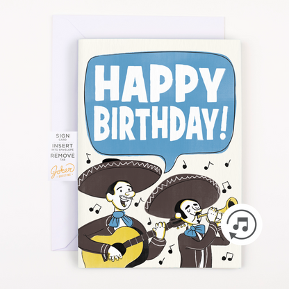 Endless Mariachi Birthday +  Gift Note