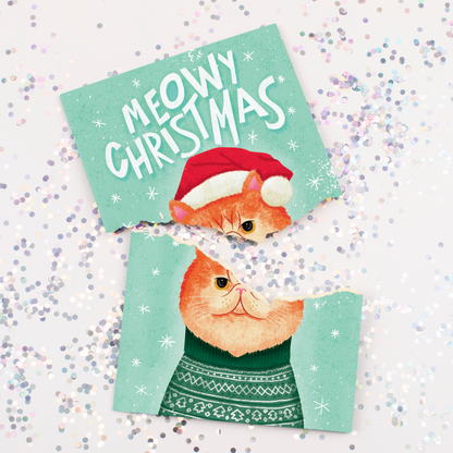 Endless Meowy Christmas + Custom Message