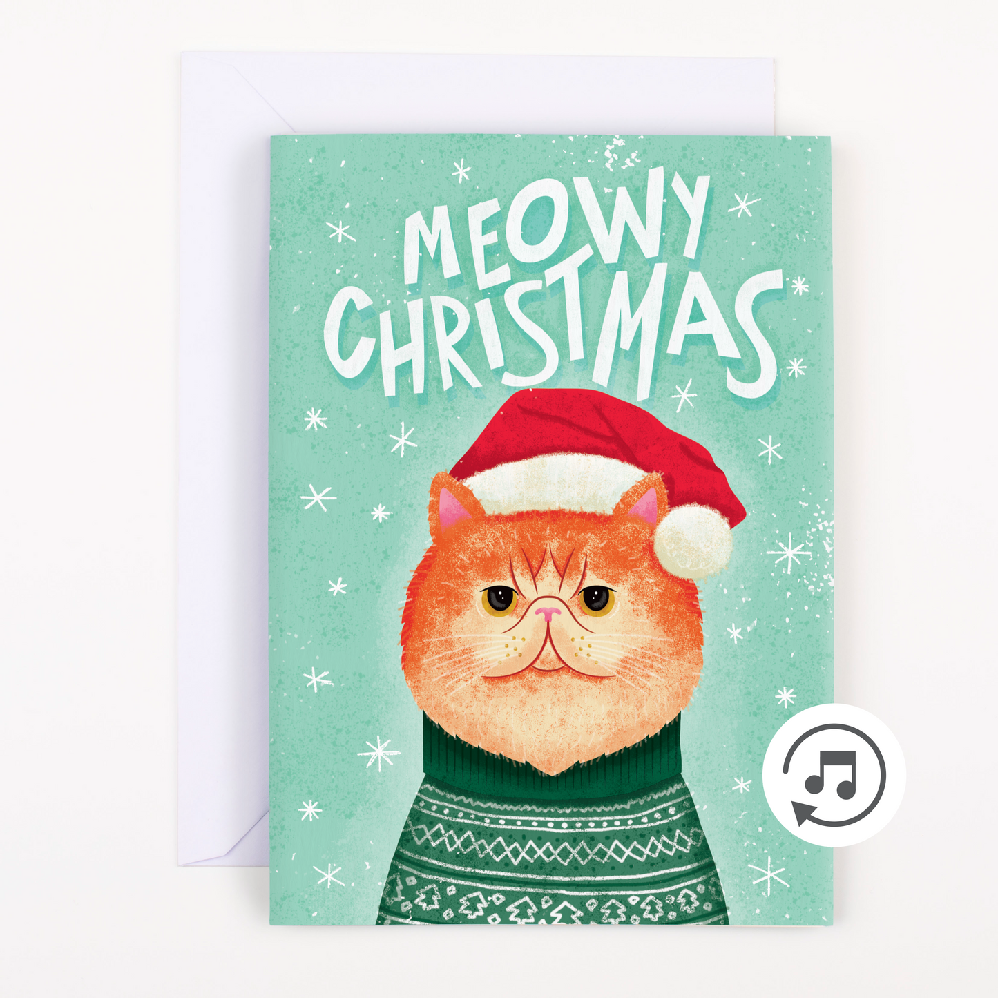 Endless Meowy Christmas + Custom Message