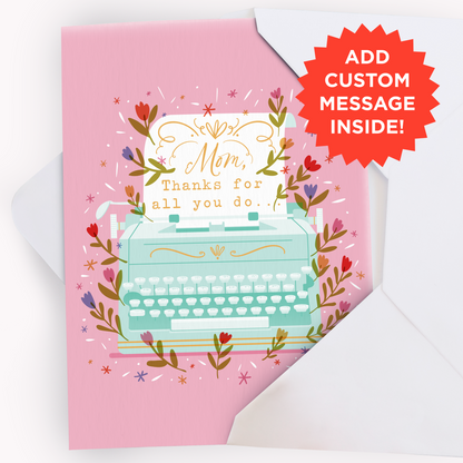 Endless Mother's Day Surprise + Gift Note