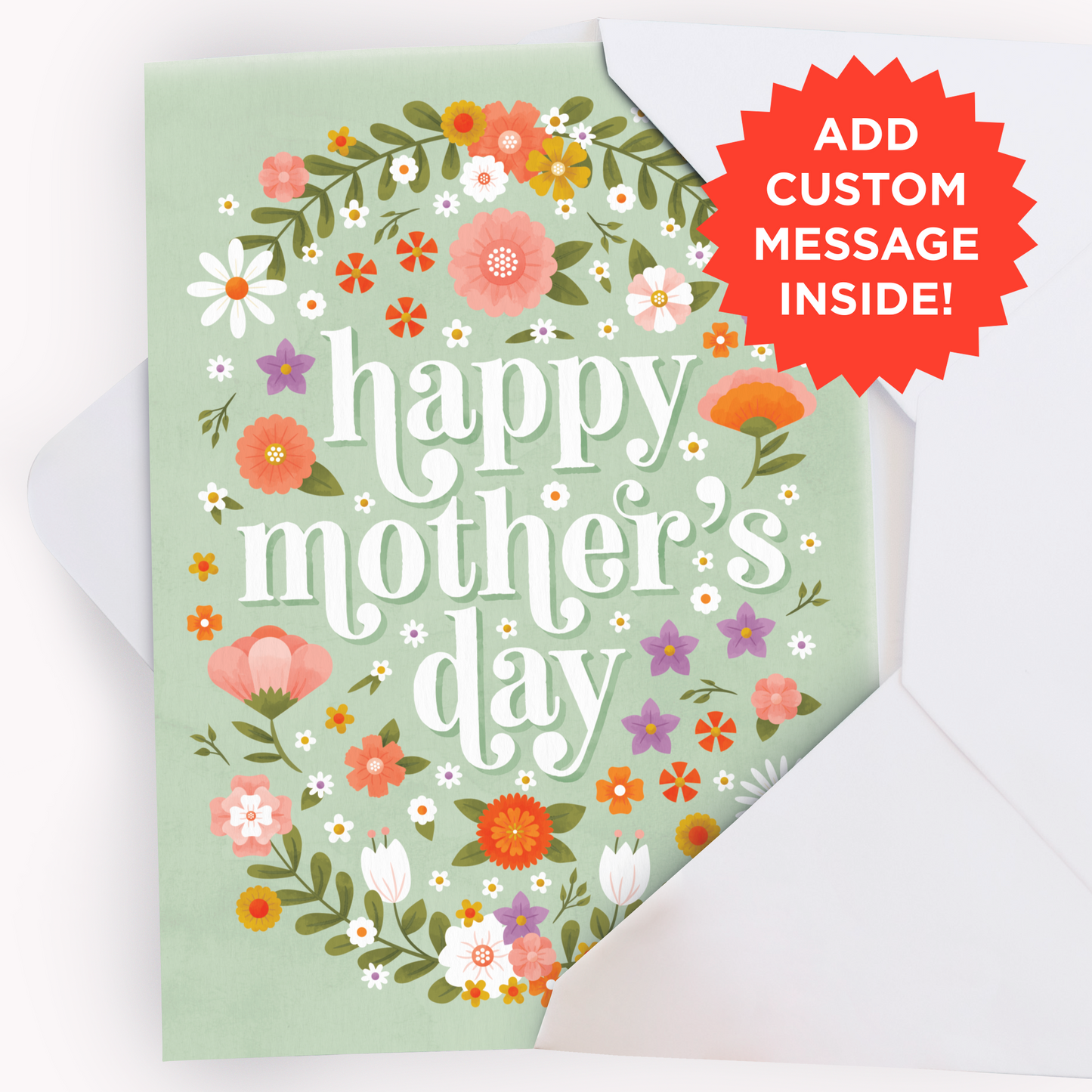 Endless Crying Mother's Day Card +  Gift Note