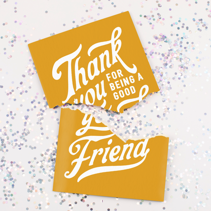 Endless Thank You For Being a Friend +  Gift Note