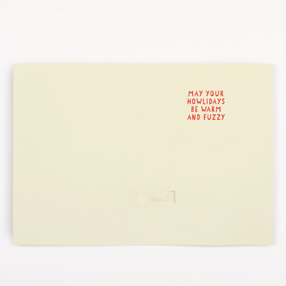 Endless Woofing Christmas Card - Gift Delivery