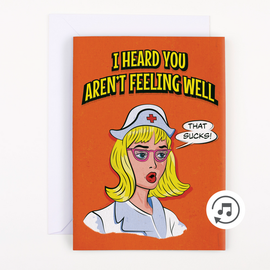 Endless Get Well Soon Card + Personal Message