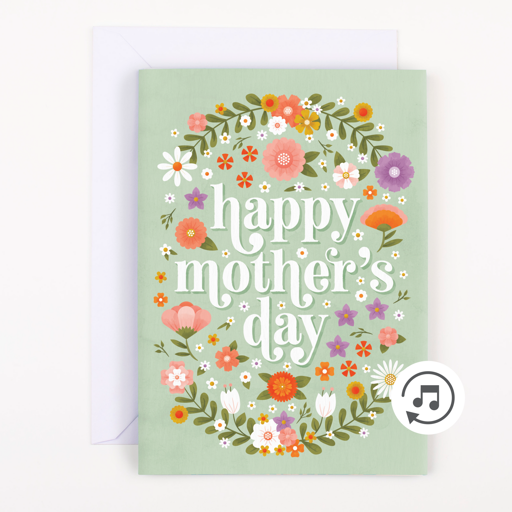 Happy Mother's Day Plantable Flower Seed Paper Greeting