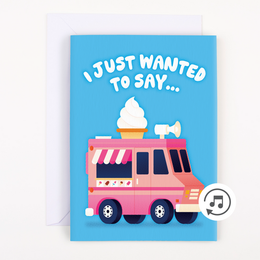 Endless Ice Cream Truck Thank You + Custom Message